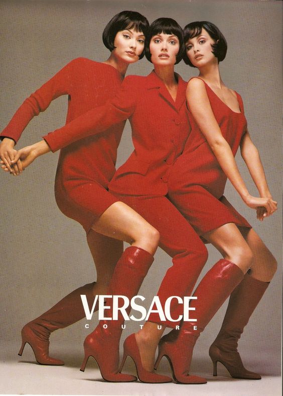Первые коллекции Versace